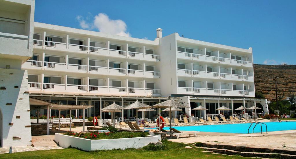 Tinos Beach Hotel Exteriör bild